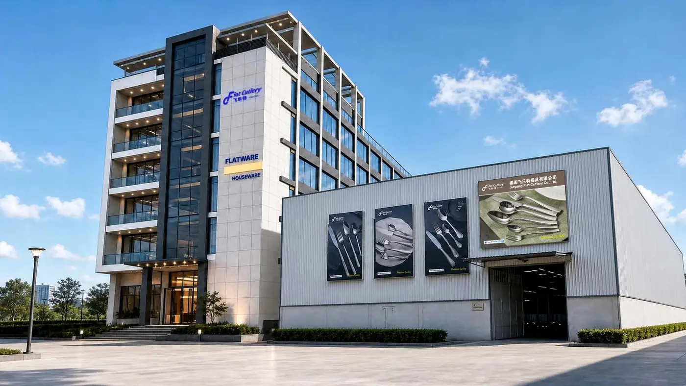 About Flatcutlery factory exterior