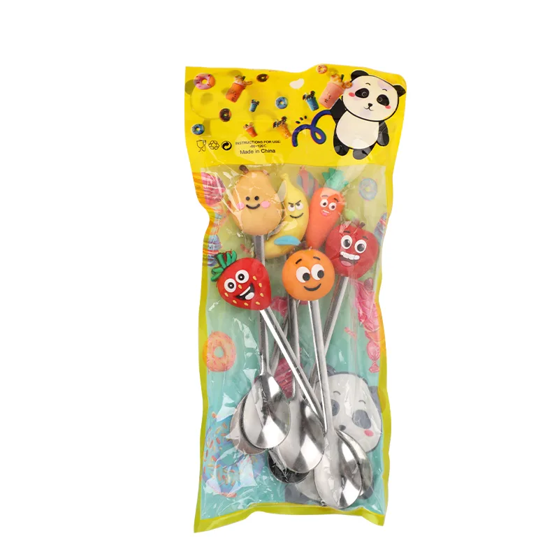 Wholesale Jieyang Factory Stainless Steel Fruit Spoon Decoration 18/0 Stainless Steel