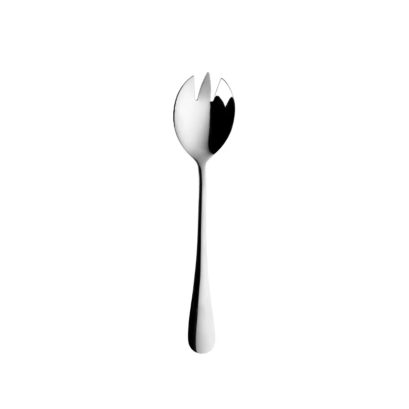 Hotel Restaurant 13/0 Stainless Steel Salad Spork 13/0 Stainless Steel Mirror Polish