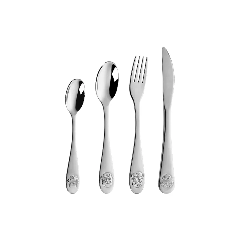 18/10 stainless steel super good quality children cutlery set