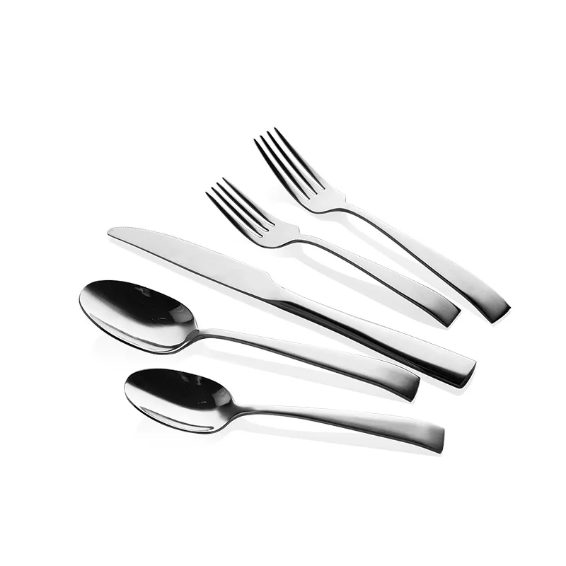 JIeyang manufacture 18/8 stainless steel 20-piece flatware set perfect for dining table Mirror Polish 18/8 Stainless Steel
