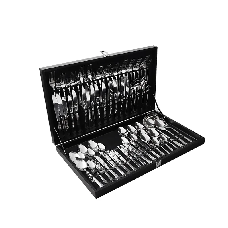 Wholesale Price 75pcs Stainless Steel Cutlery Set